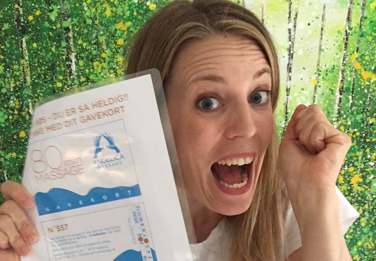 Angelica Massage Aarhus - Lodtrækning om gavekort